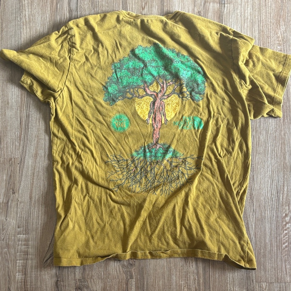 The North Face Mustard Yellow Tee